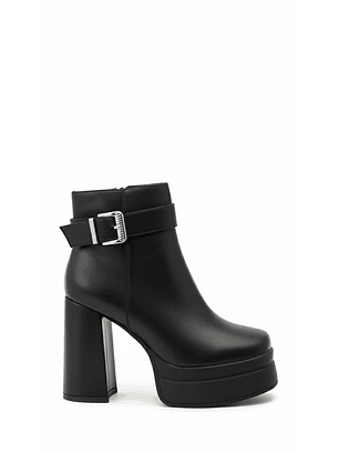 Botín suel negro 2665