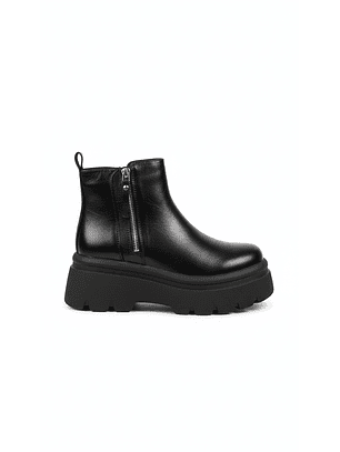 Botín suel negro 2613