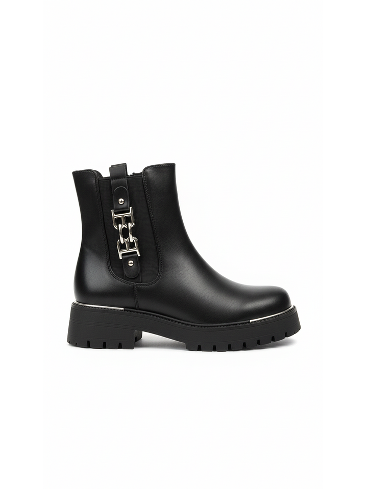 Botín suel negro 11-8 1