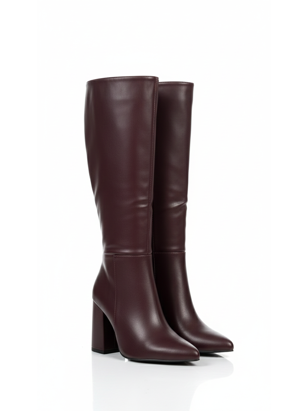 Botas altas suel burdeo 5-20 1