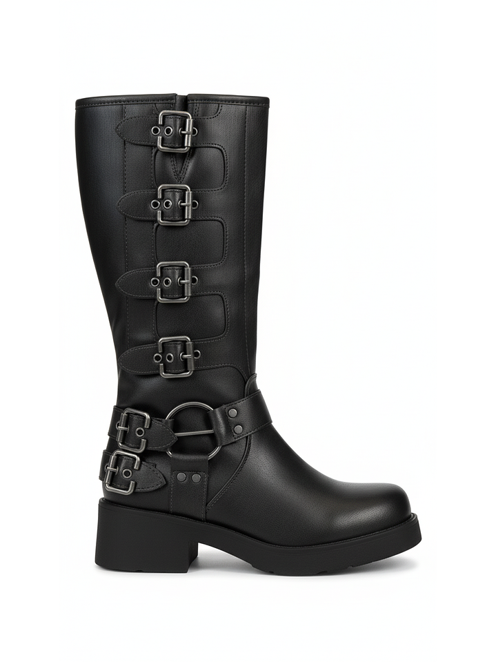 Botas altas suel negro 13-1 1