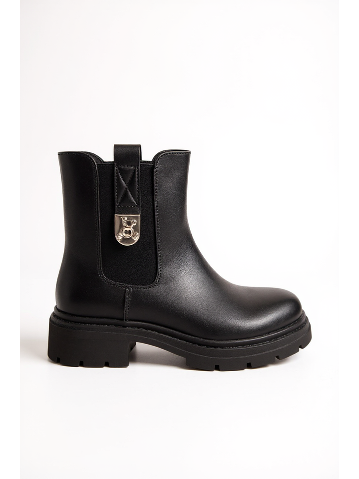 Botín suel negro Q-28 1