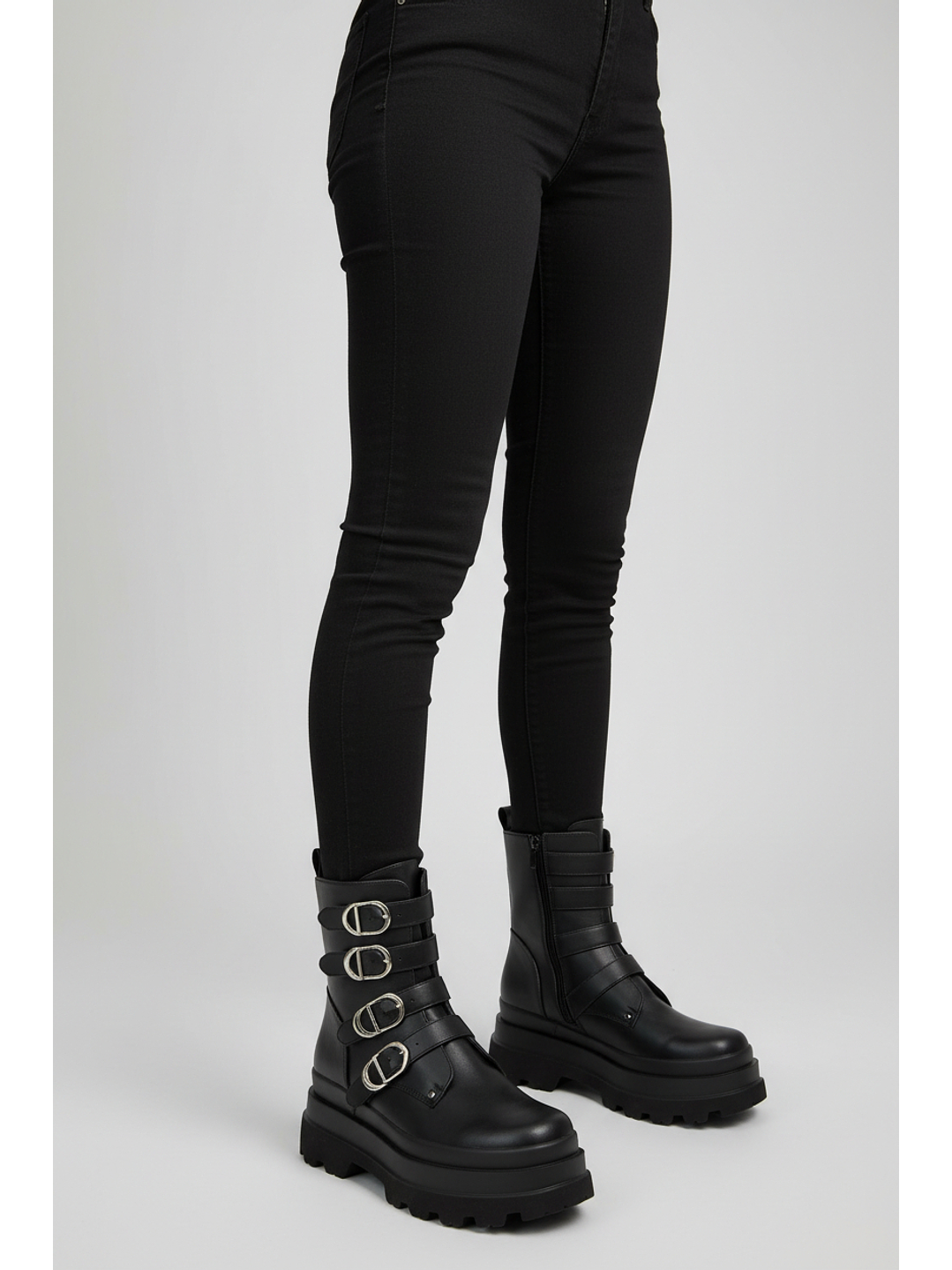 Botín suel negro 2621 2