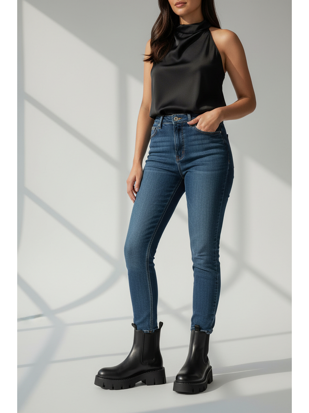 Botín suel negro 29 2