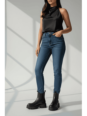 Botín suel negro 29