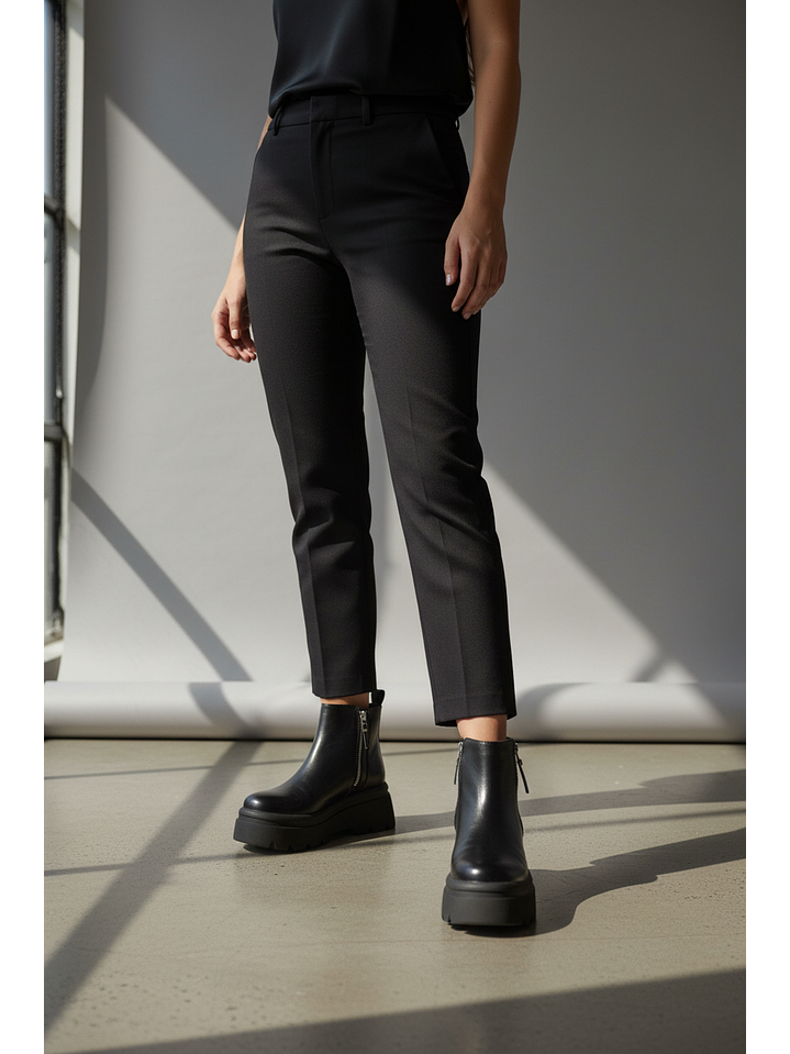 Botín suel negro 2613 2