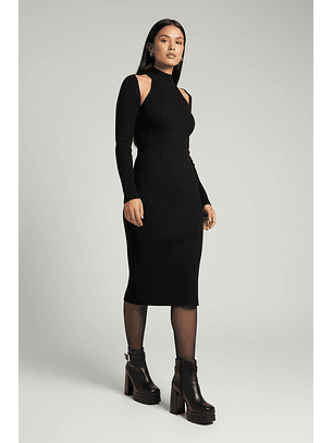 Botín suel negro 2665