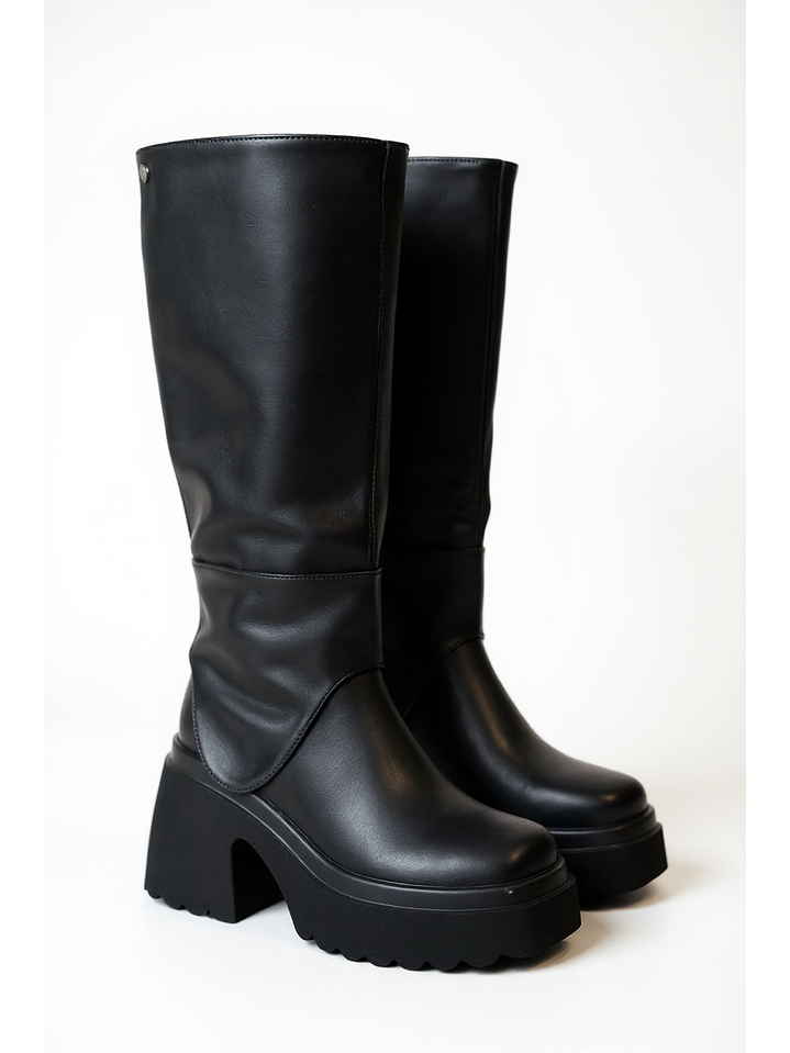 Botas altas suel negro 522 1