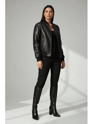 Botas altas suel negro 009