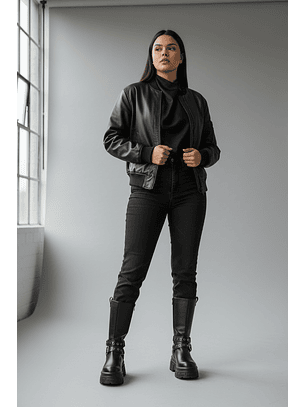 Botas altas suel negro 4-1