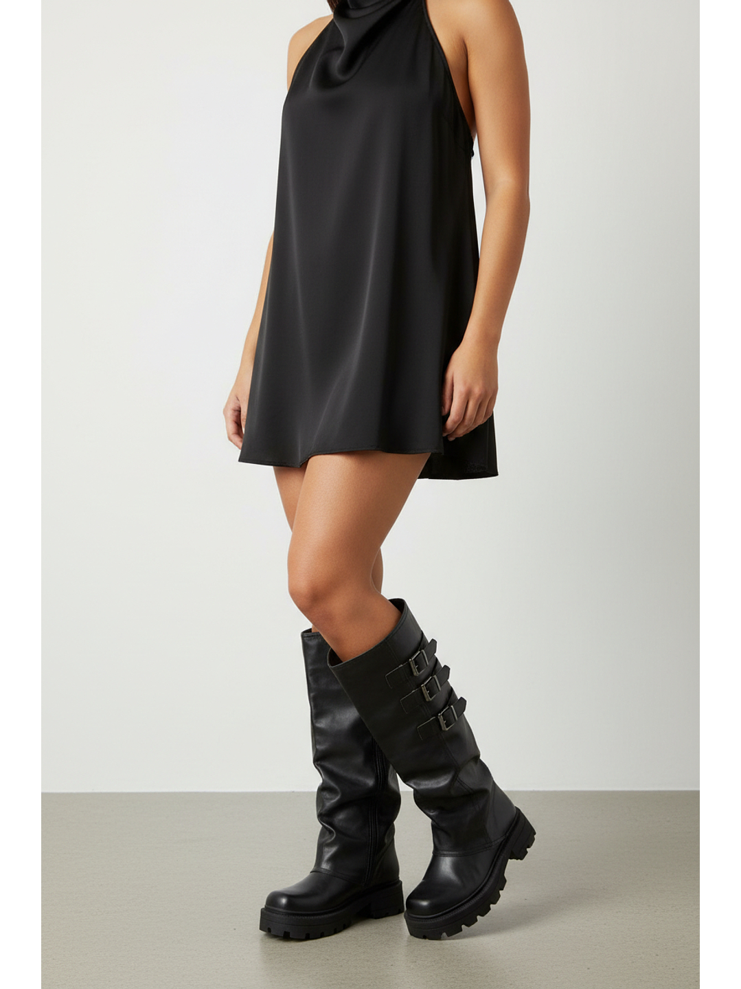 Botas altas suel negro 5-1 2