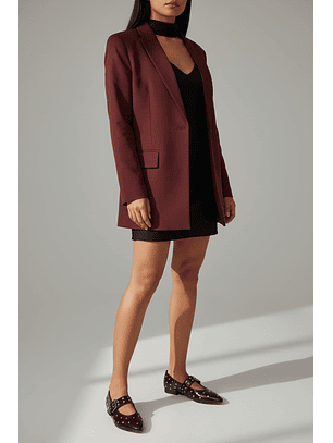 Ballerinas Mary jane suel Burdeo 2186BR