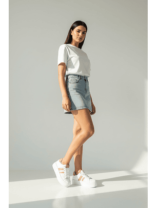 Zapatillas plataforma suel beige 639 W/K