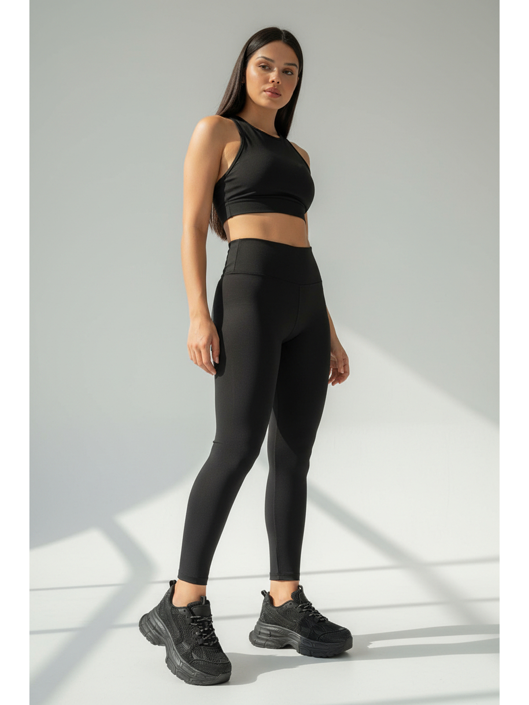 Zapatillas plataforma suel negro 5-1 2