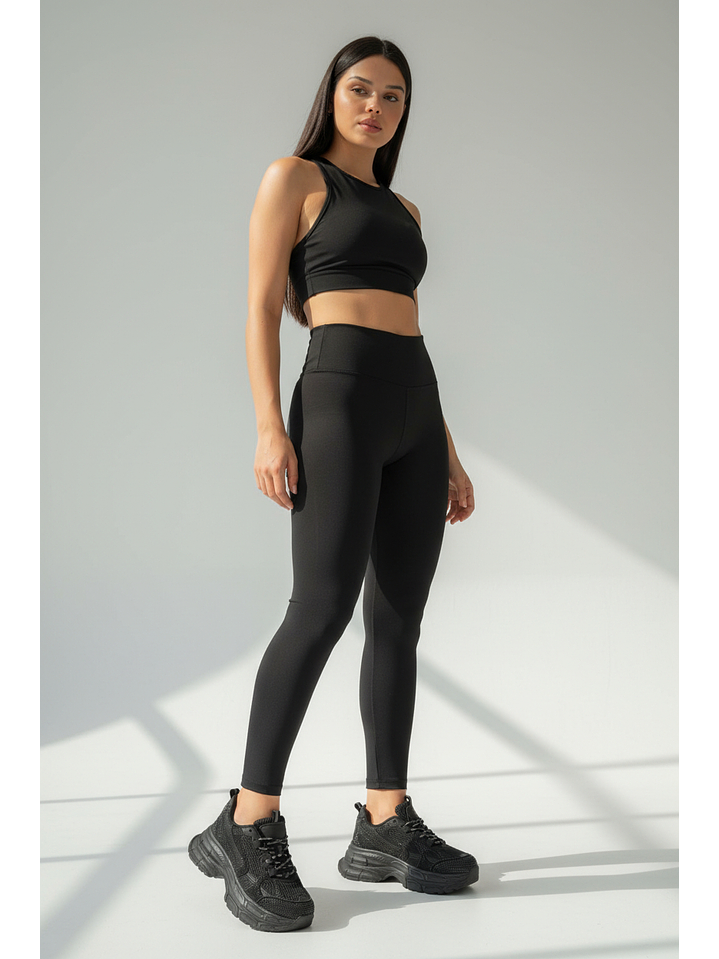 Zapatillas plataforma suel negro 5-1 2