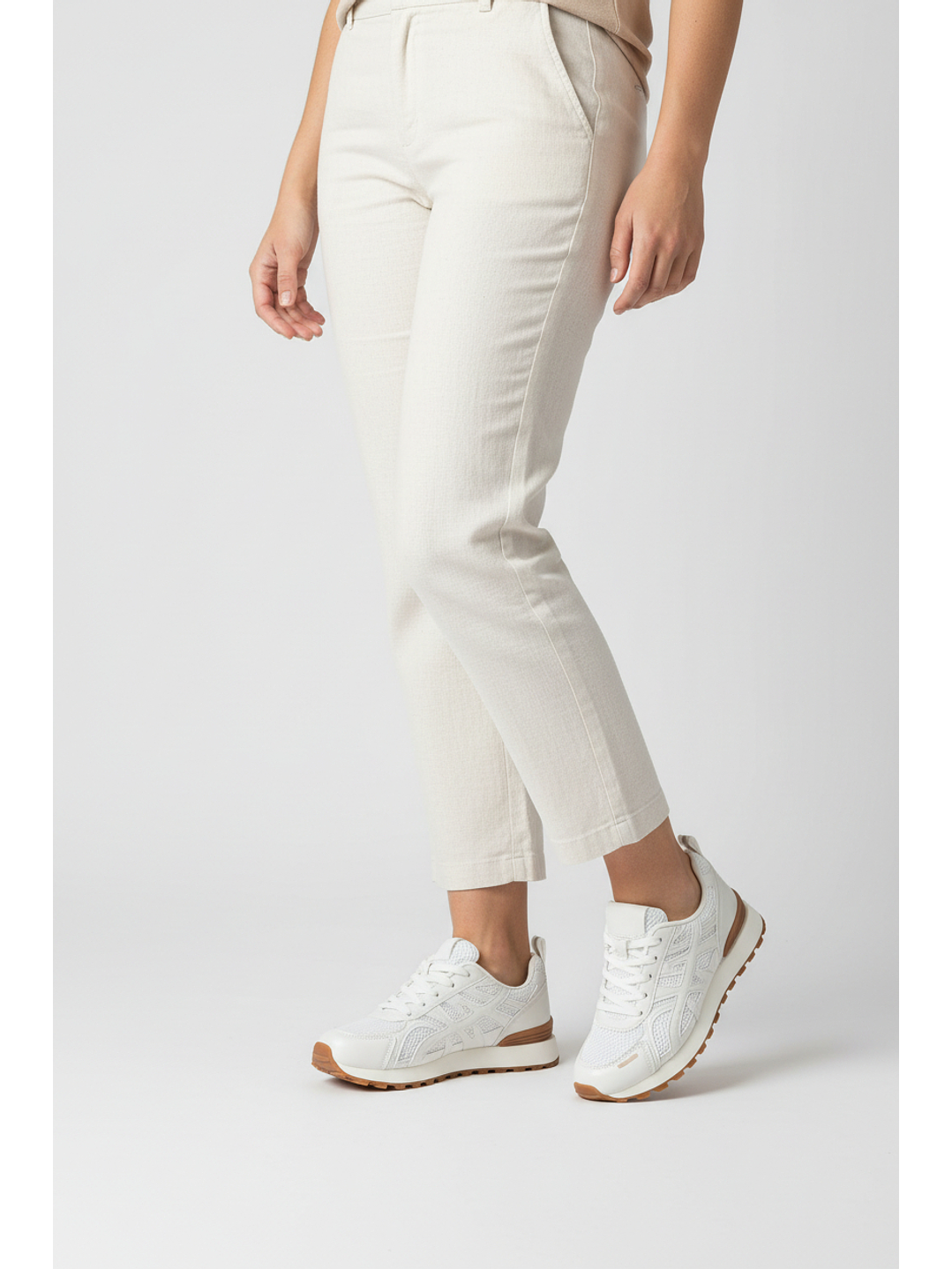 Zapatillas deportivas suel caqui B87 2