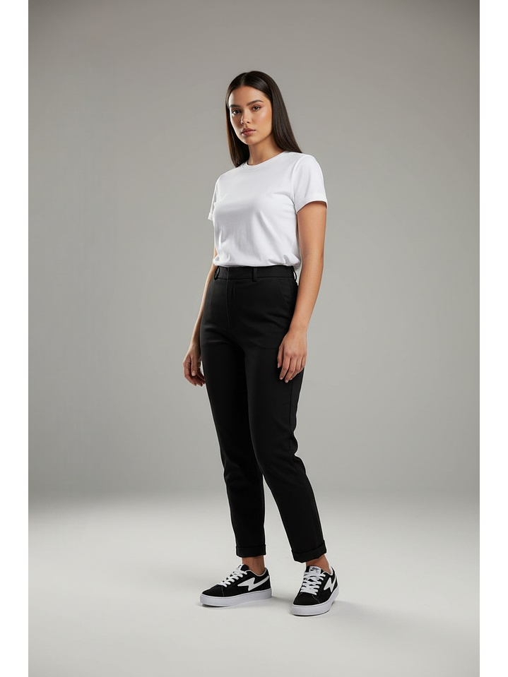 Zapatillas plataforma suel negro 60 2