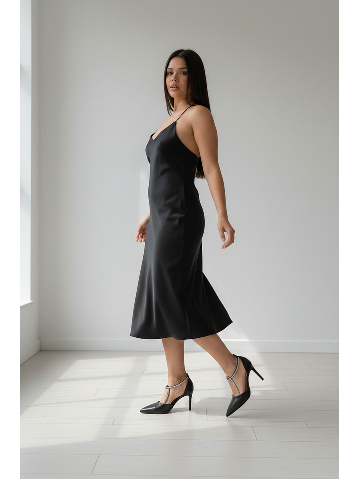 Tacón Stiletto Suel Negro H70 2