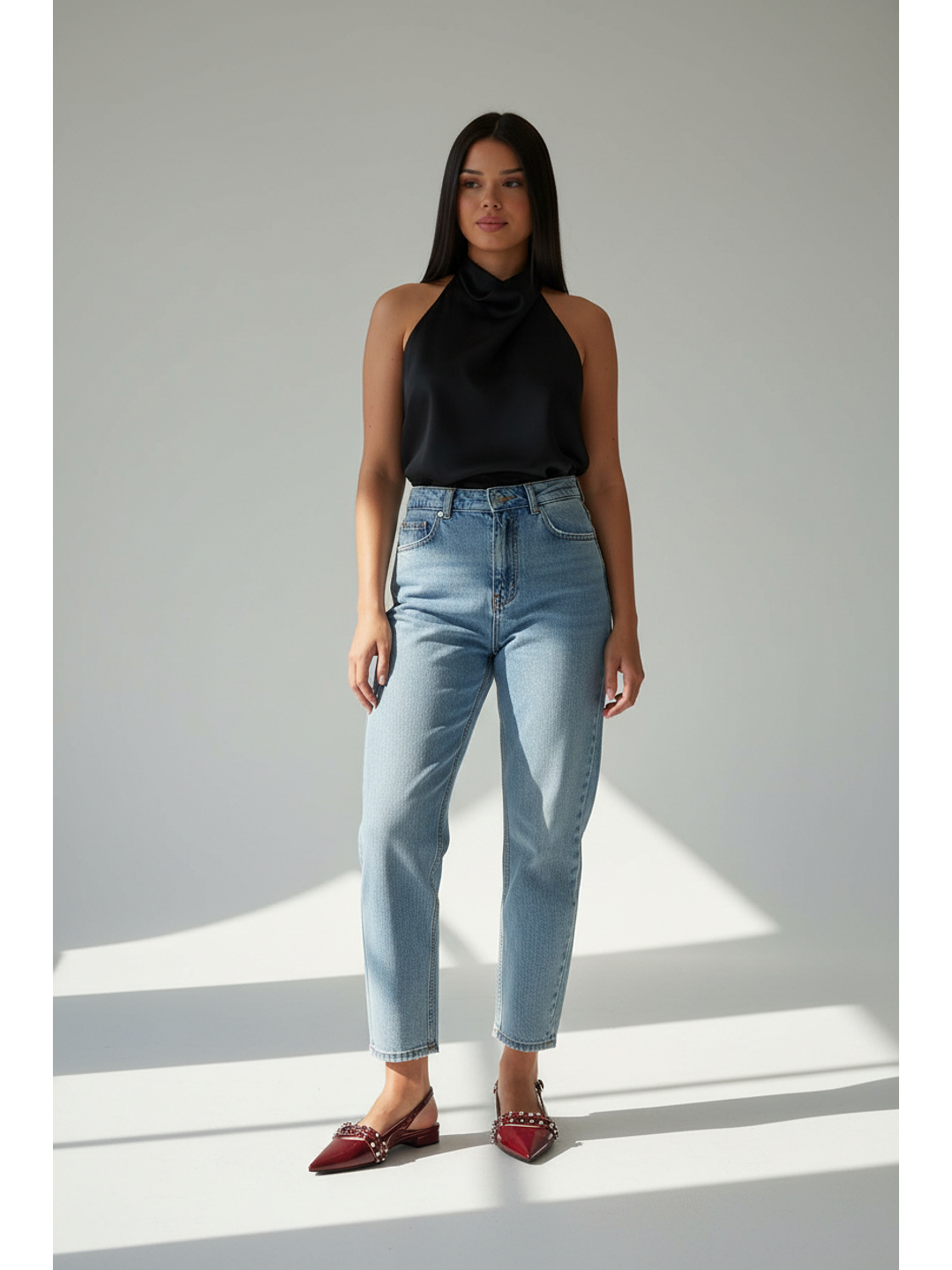 Puntillas Slingback suel Burdeo 2152BR 2