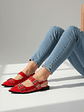 Puntillas Slingback suel rojo  013 - Miniatura 2