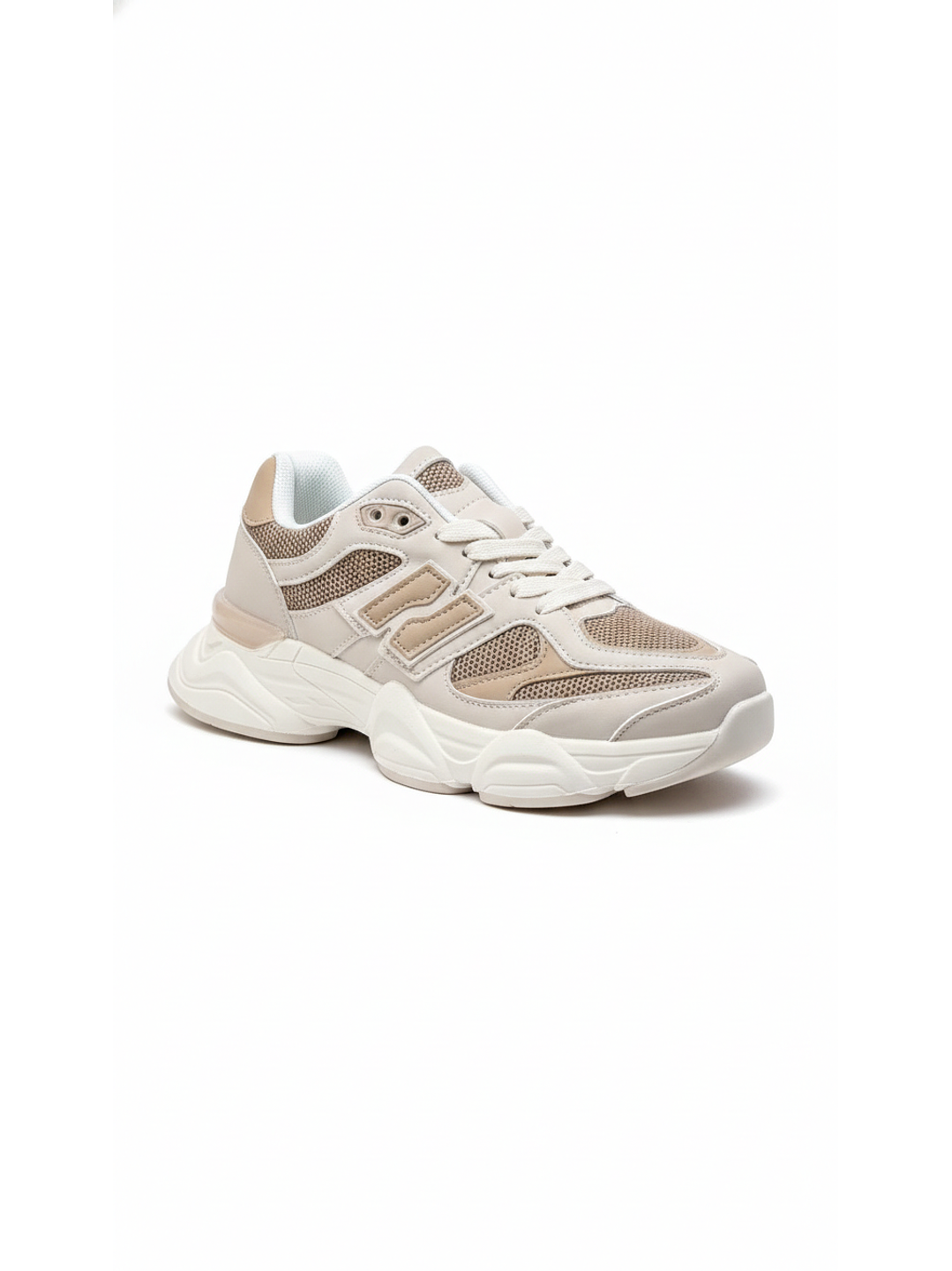 Zapatillas deportivas suel beige 682 1