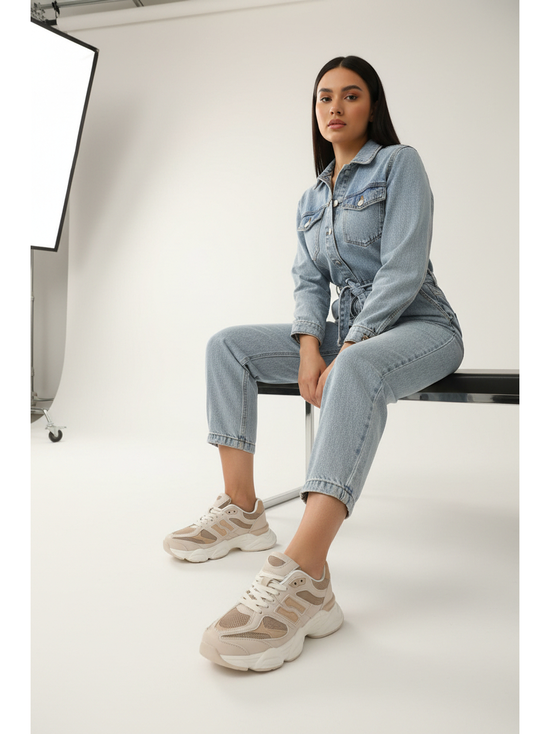 Zapatillas deportivas suel beige 682 2