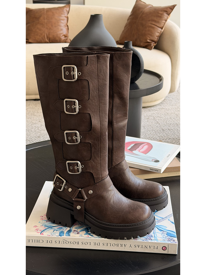 Bota funcional Suel marrón 2688 5