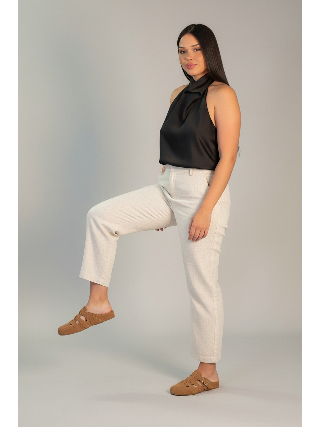 Zuecos clogs suel glam khaki 2113 2