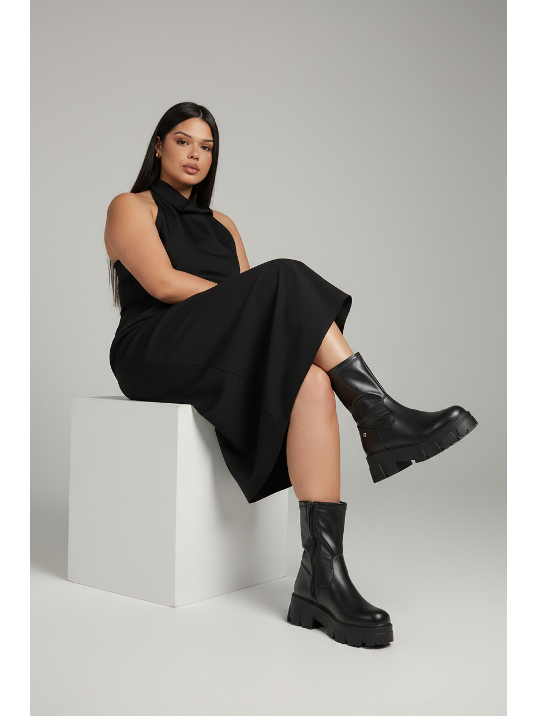 Botas bajas suel negro 4-1 2