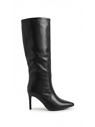Botas altas suel stilettos negro 8-1