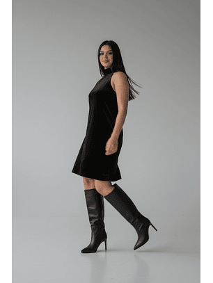 Botas altas suel stilettos negro 8-1