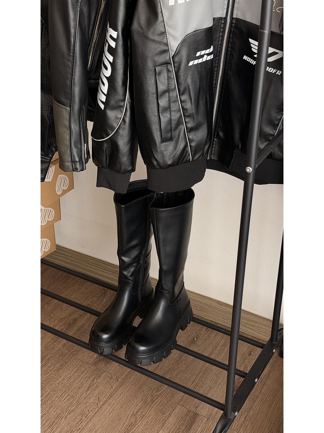 Botas altas suel negro 6-1 5