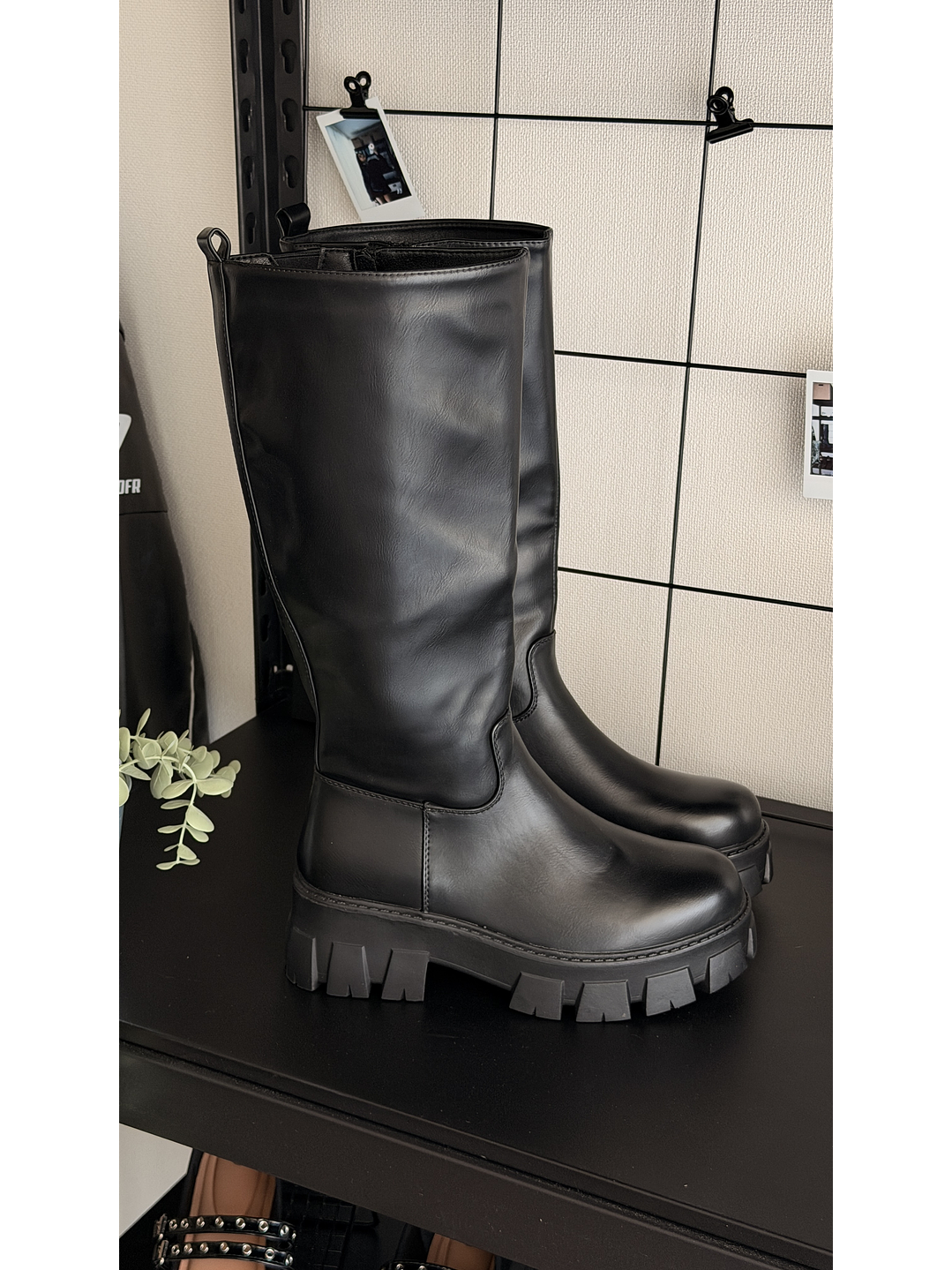 Botas altas suel negro 6-1 3