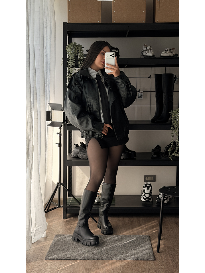 Botas altas suel negro 6-1 6