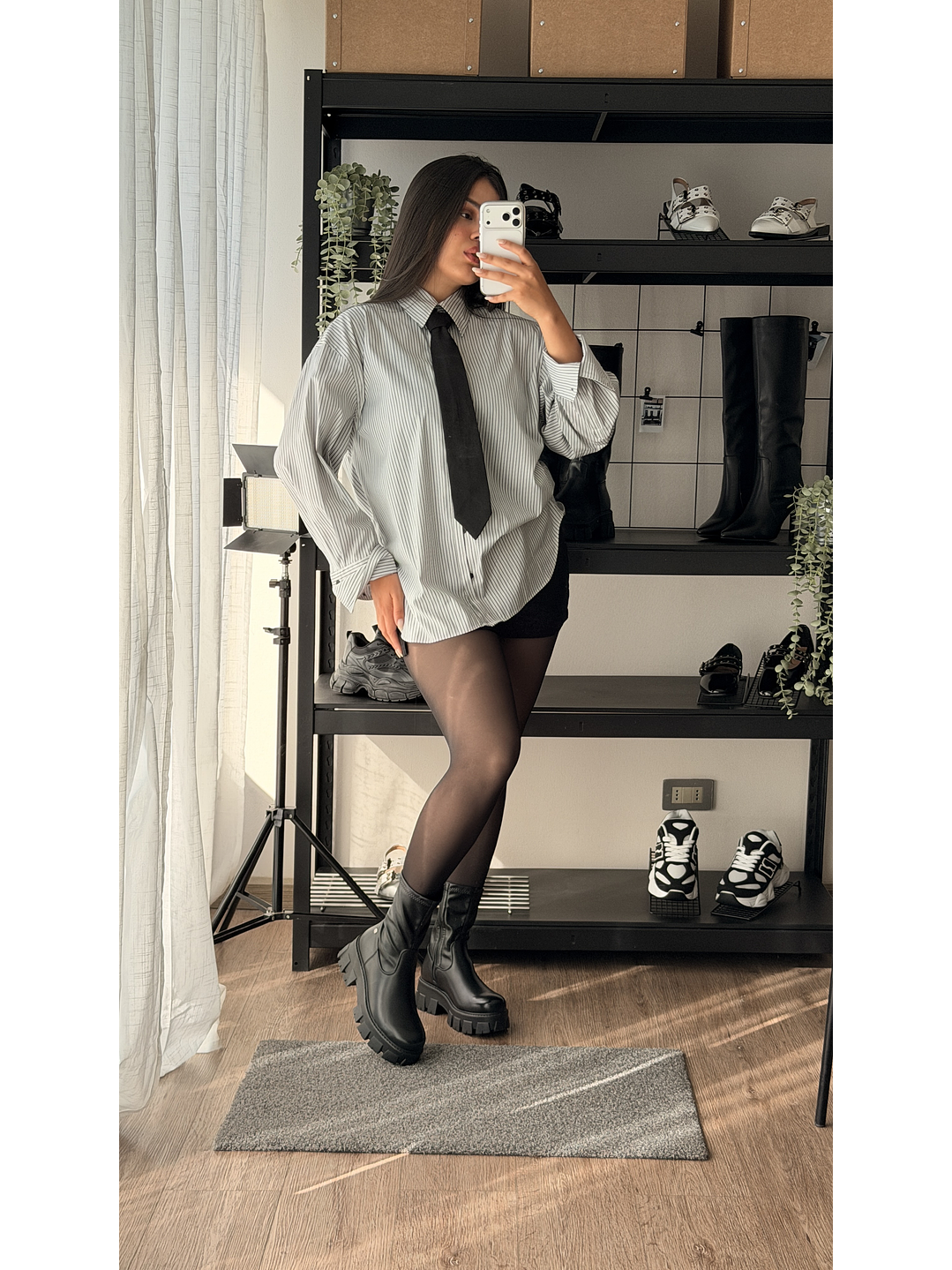 Botas bajas suel negro 4-1 4