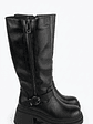 Botas altas suel negro 2687  - Miniatura 1