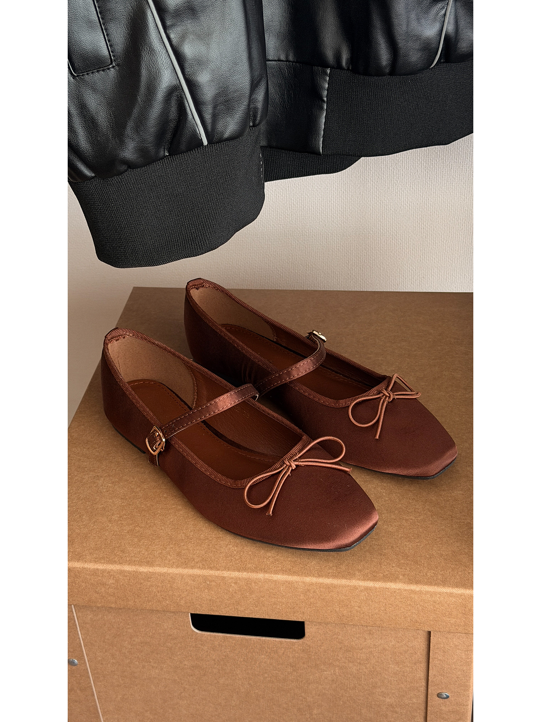 Ballerinas Mary jane suel Marron 42 3