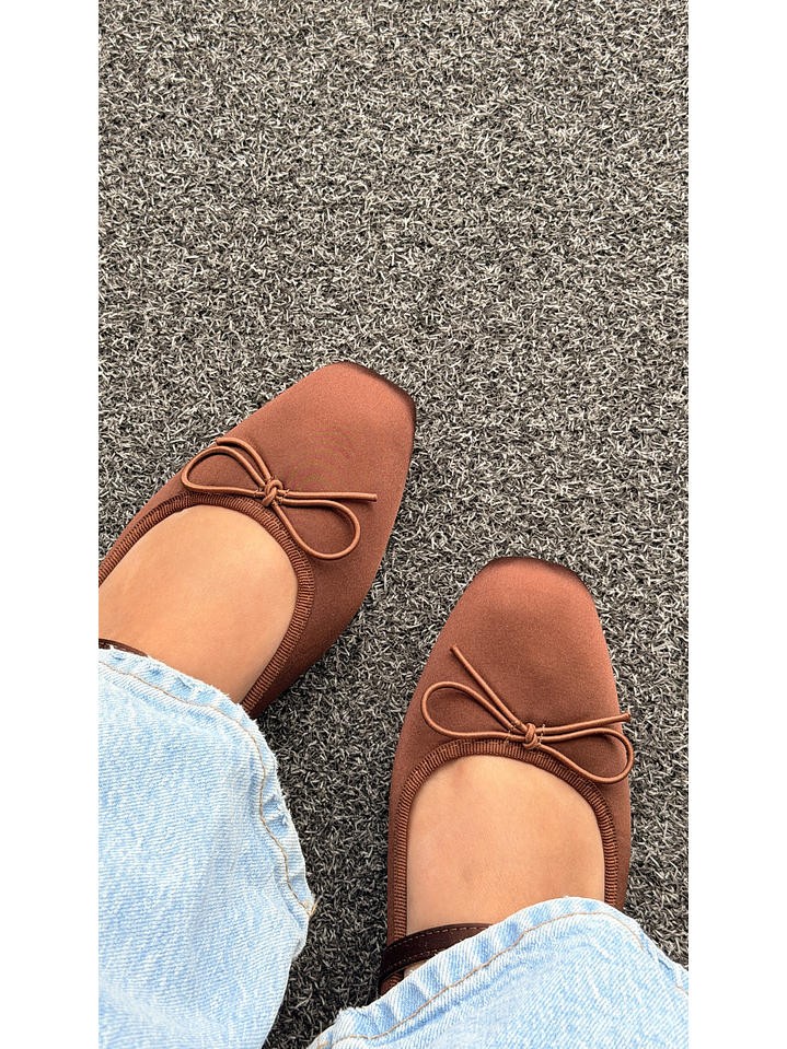 Ballerinas Mary jane suel Marron 42 4