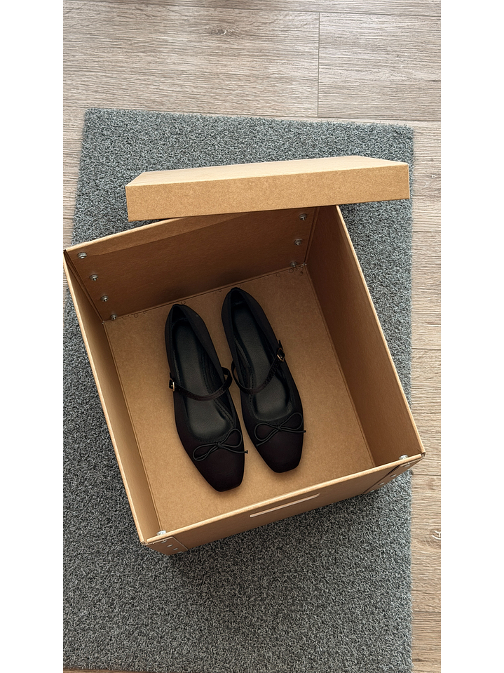 Ballerinas Mary jane suel Negro T42 4