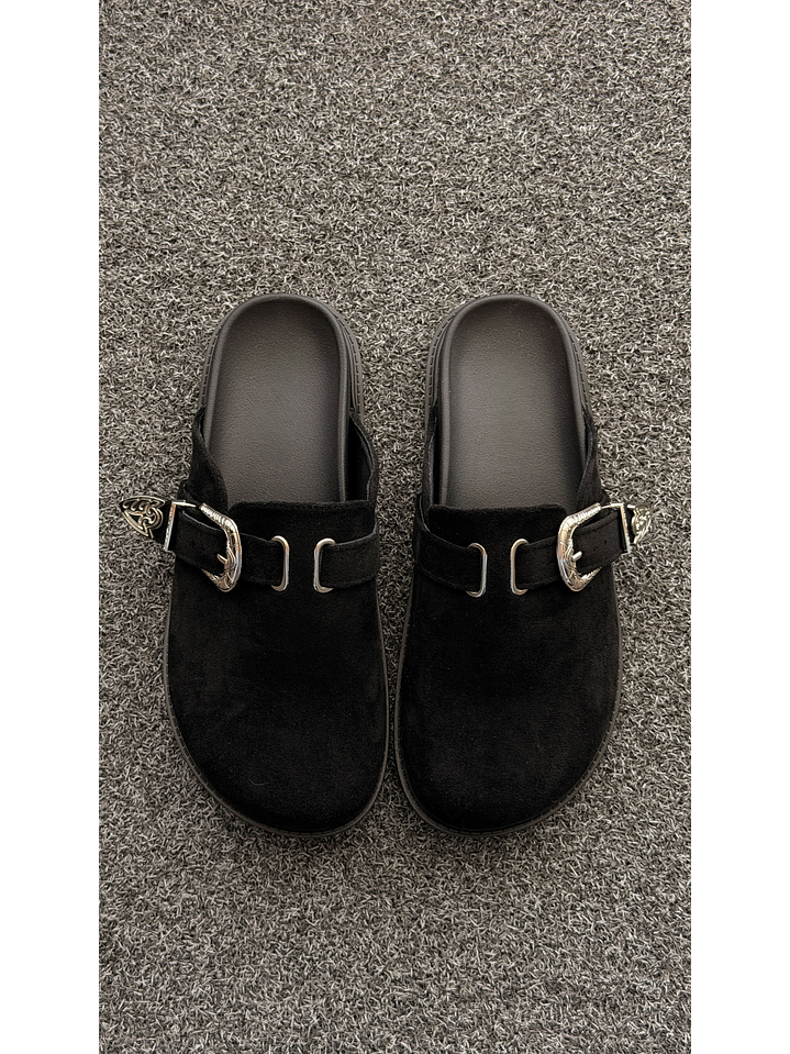 Zuecos Mule Suel negro T44 4