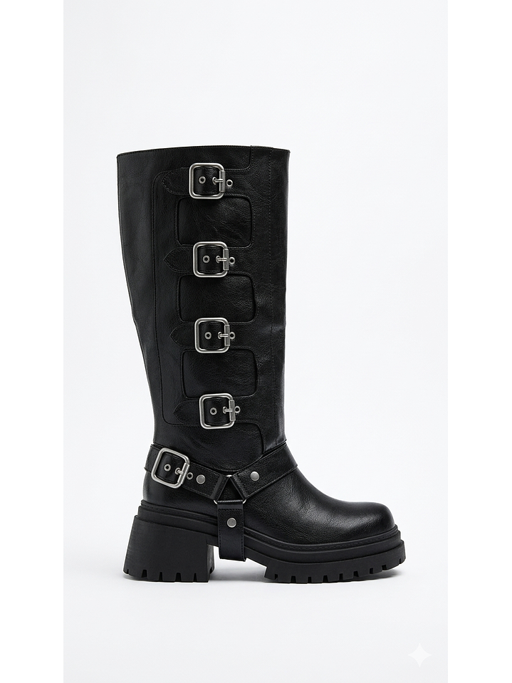 Bota funcional Suel negro 2688 1