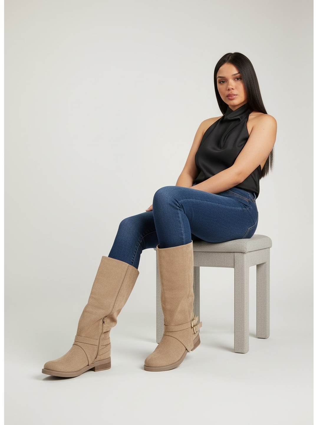 Bota Suel Beige 2671  2