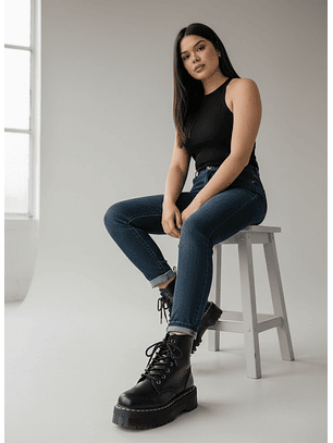 Bota suel negro 43-1