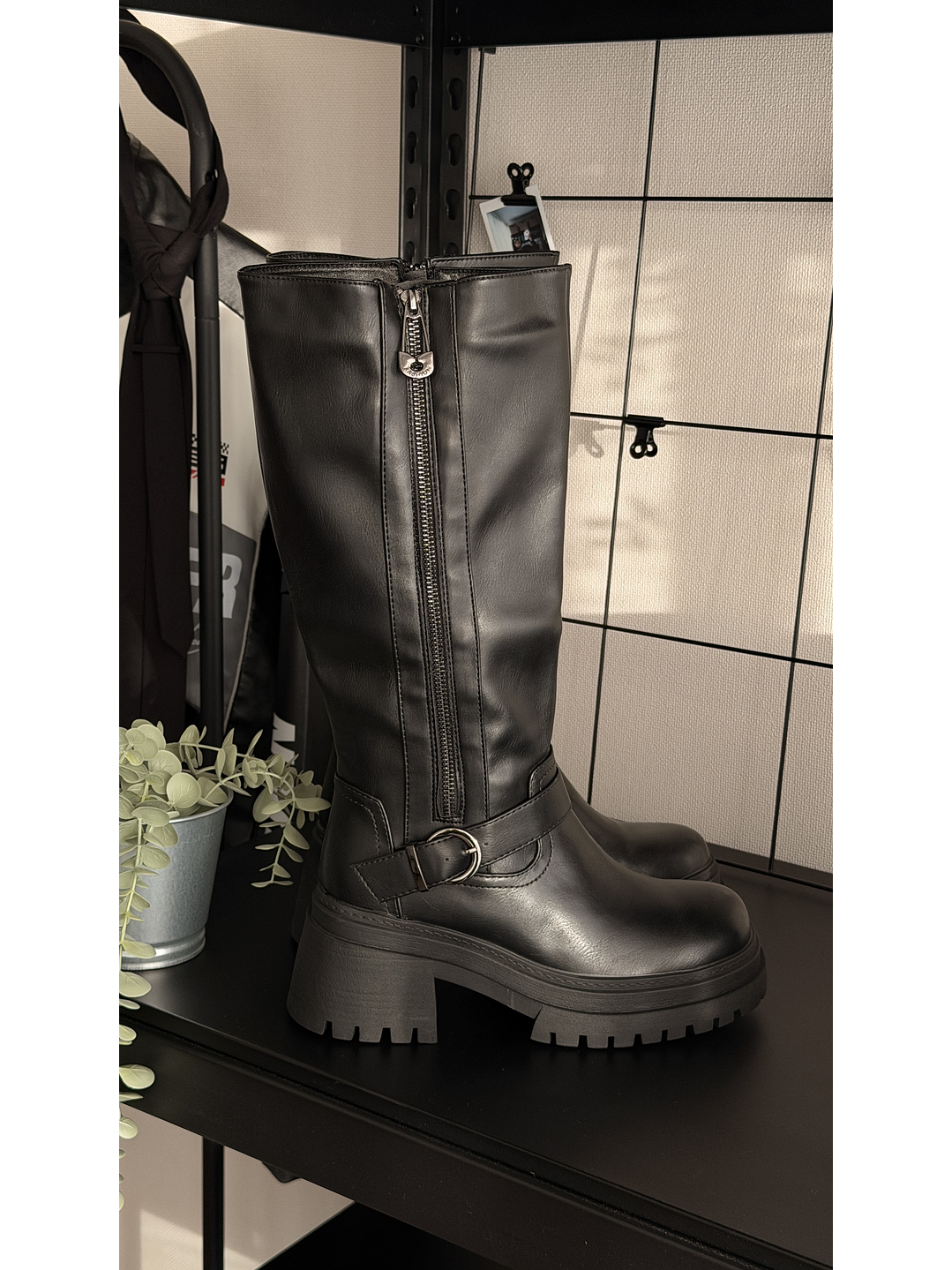 Botas altas suel negro 2687  3
