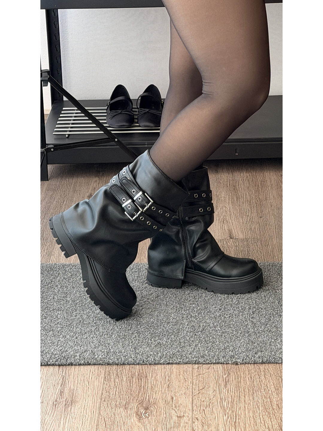 Botas bajas suel negro 2679  5