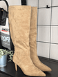 Botas altas suel stilettos khaki 029 - Miniatura 3