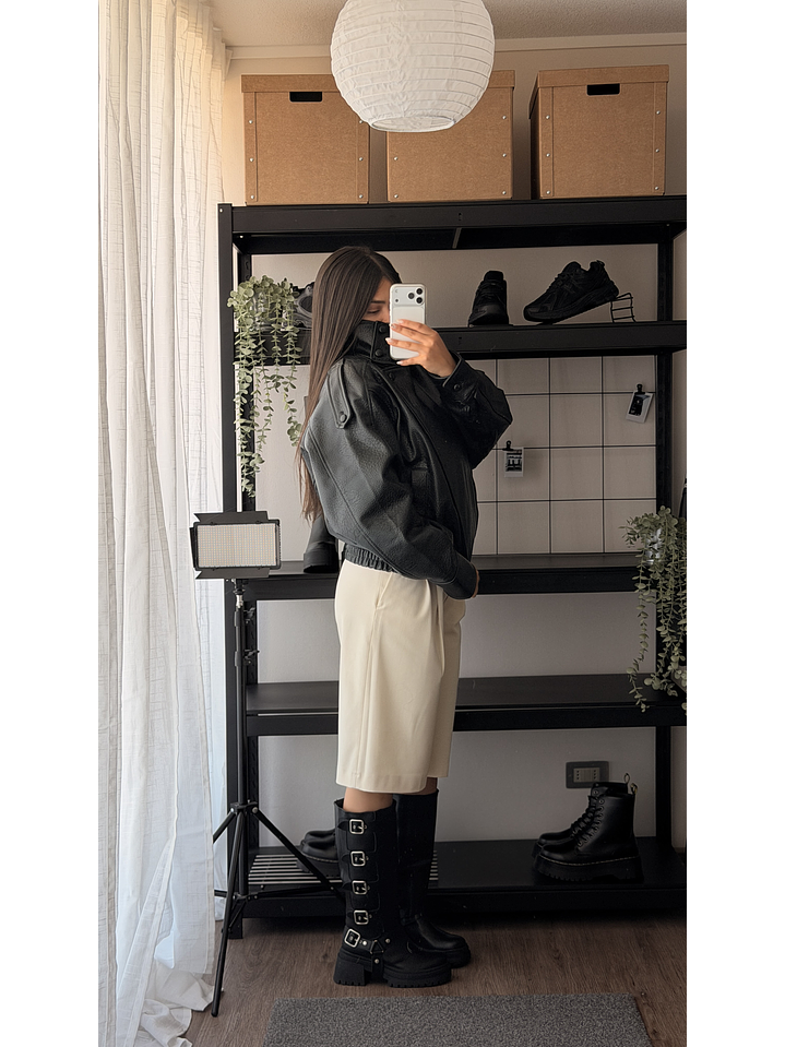 Bota funcional Suel negro 2688 6