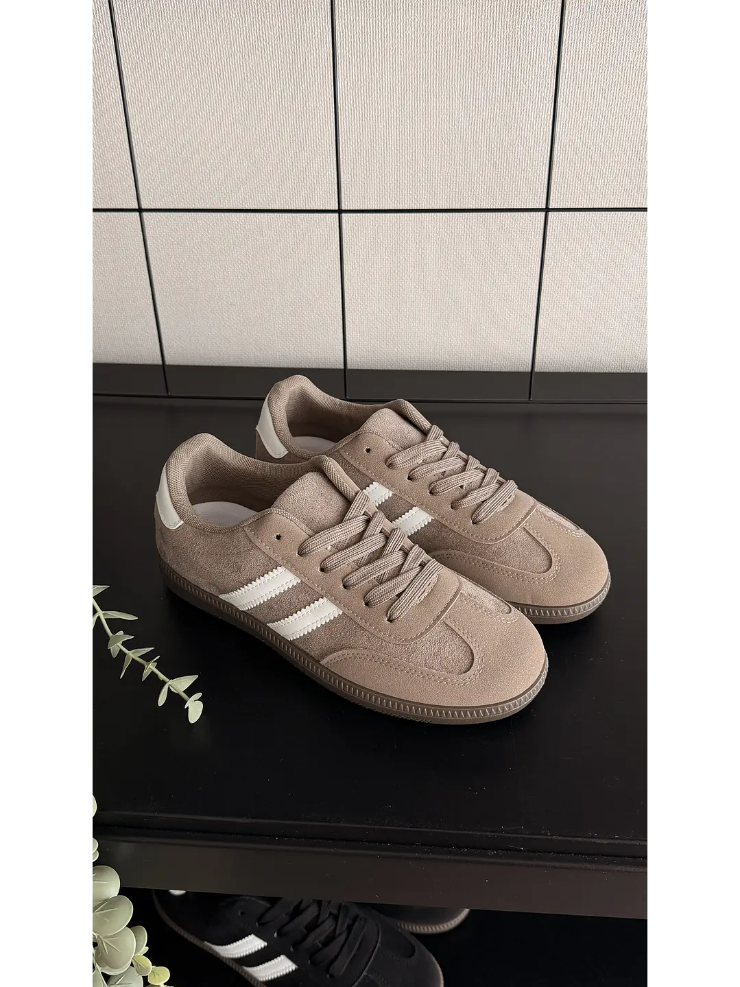 Zapatillas deportivas suel beige 692 3