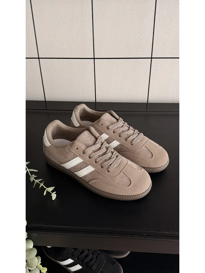 Zapatillas deportivas suel beige 692 3
