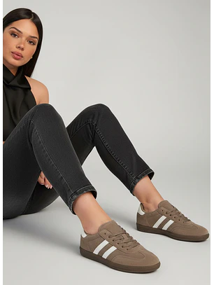 Zapatillas deportivas suel beige 692